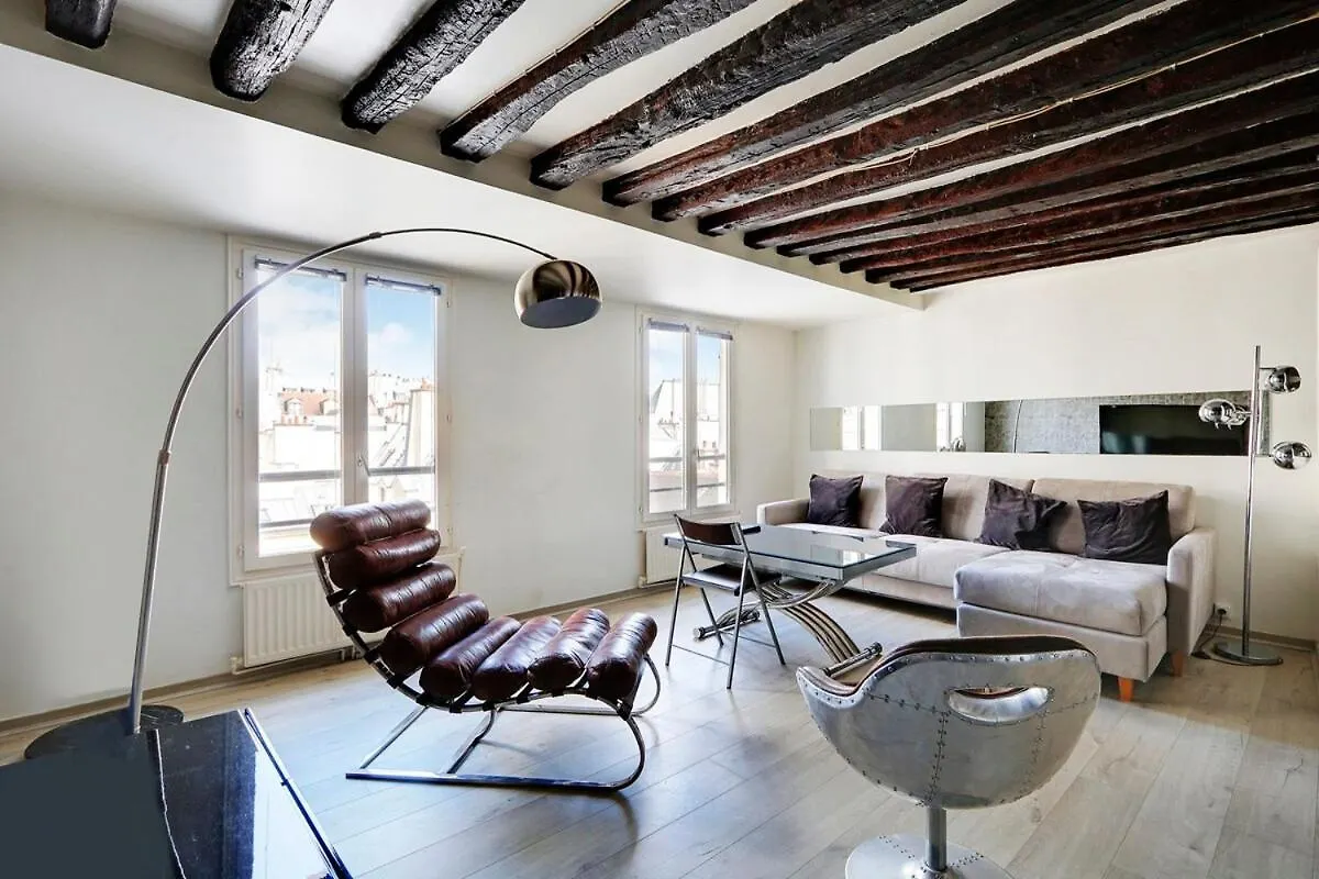 Paris Marais Beaubourg Area Apartment 0*,